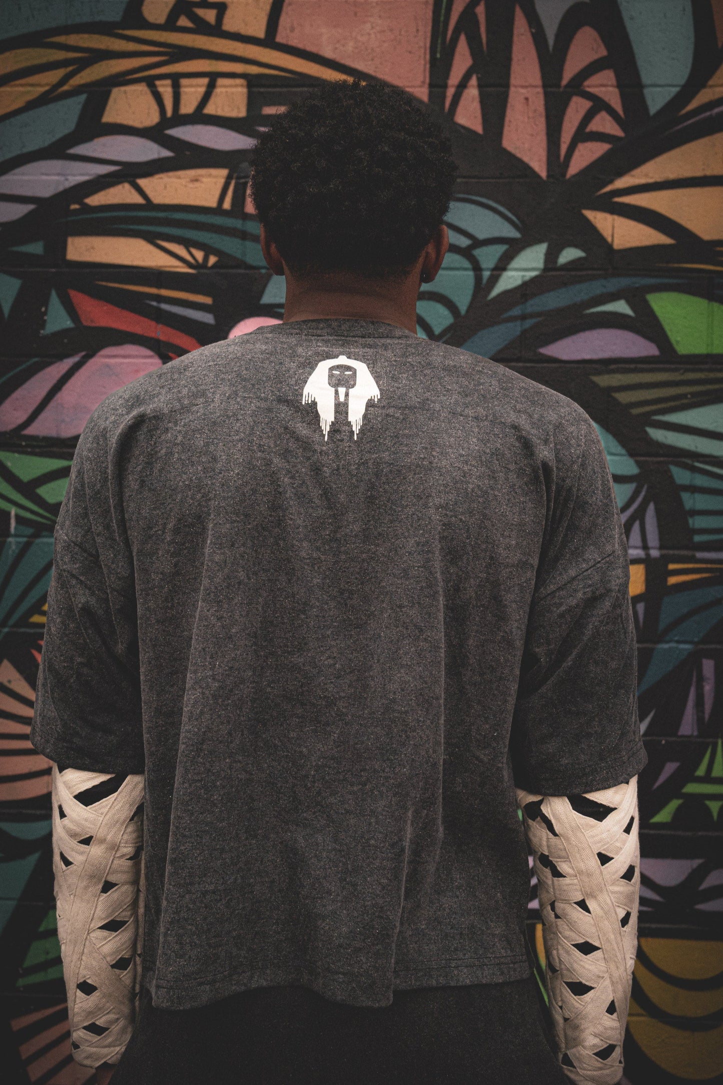 Over-sized Cleo Tee With Mummy Sleeves